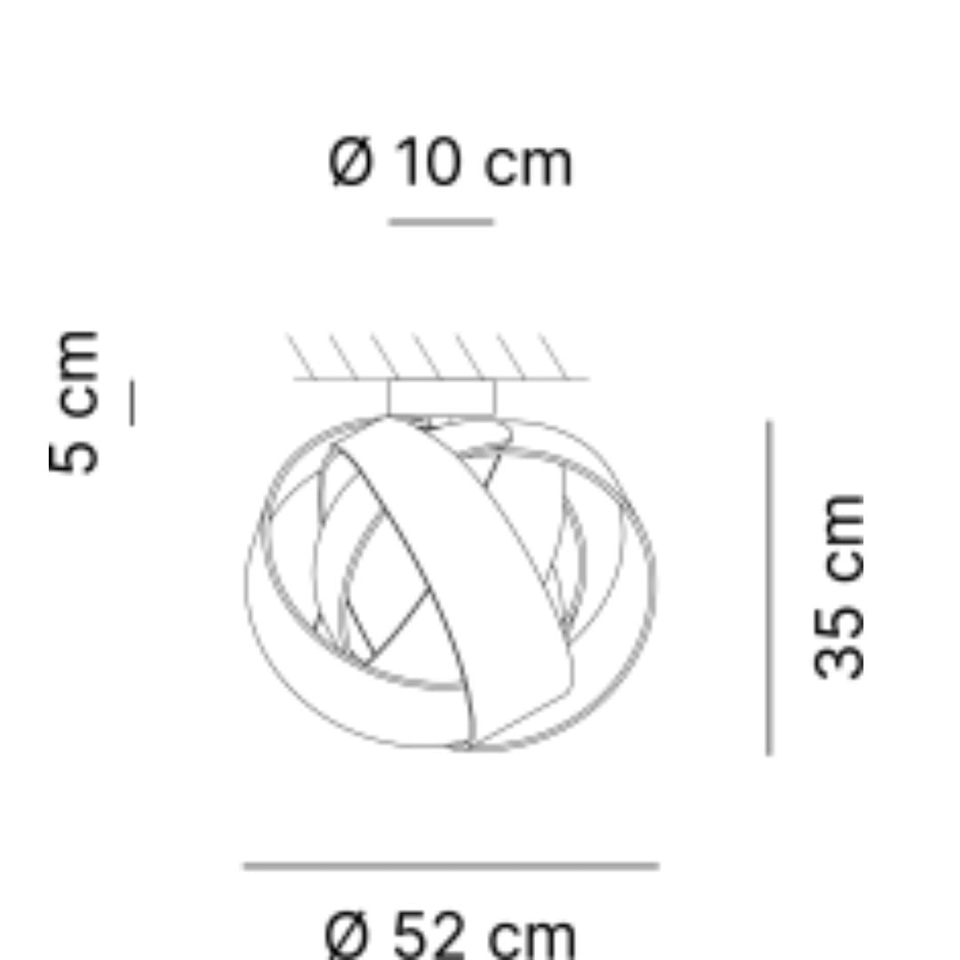 NUVOLA Plaf. Ø 54 cm