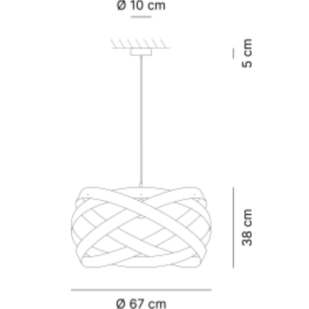 NUCLEA Sosp. Ø53 cm e Ø67 cm