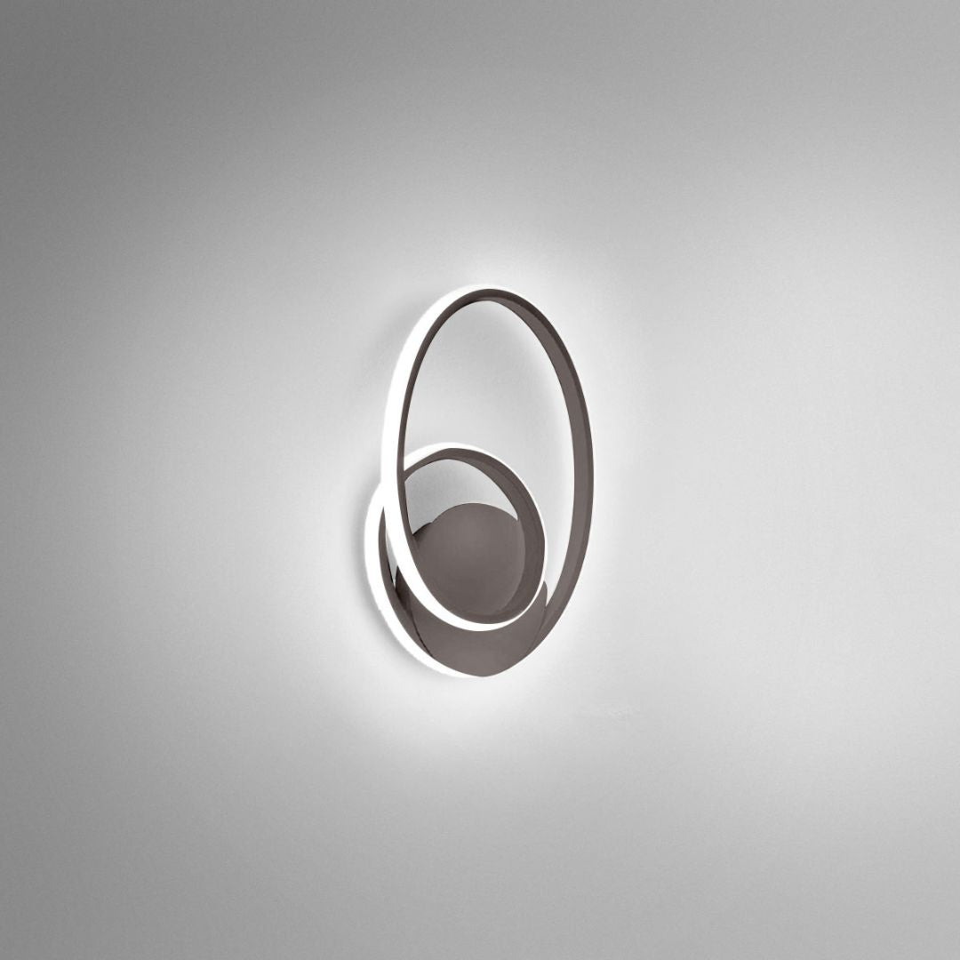 Applique led ad anello intrecciato in 3 colori art DIVA/A