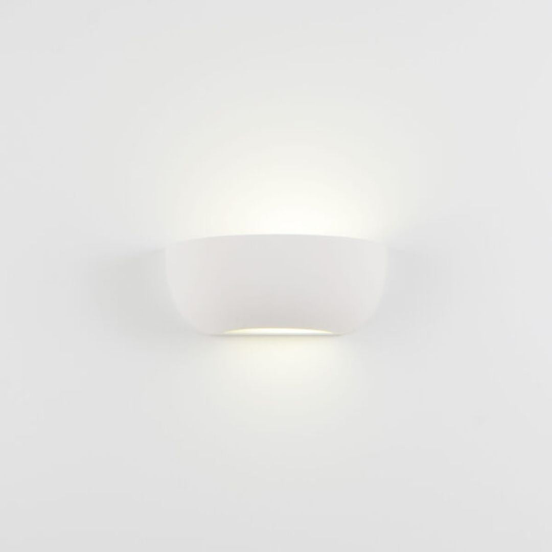 Applique in ceramica pitturabile 2 misure cod. 611 e 612