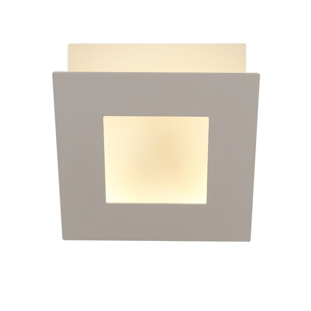 Applique elegante in metallo squadrata disponibile in 4 colori led 24w 3000°k Dalia 8118-8119-8120-8121