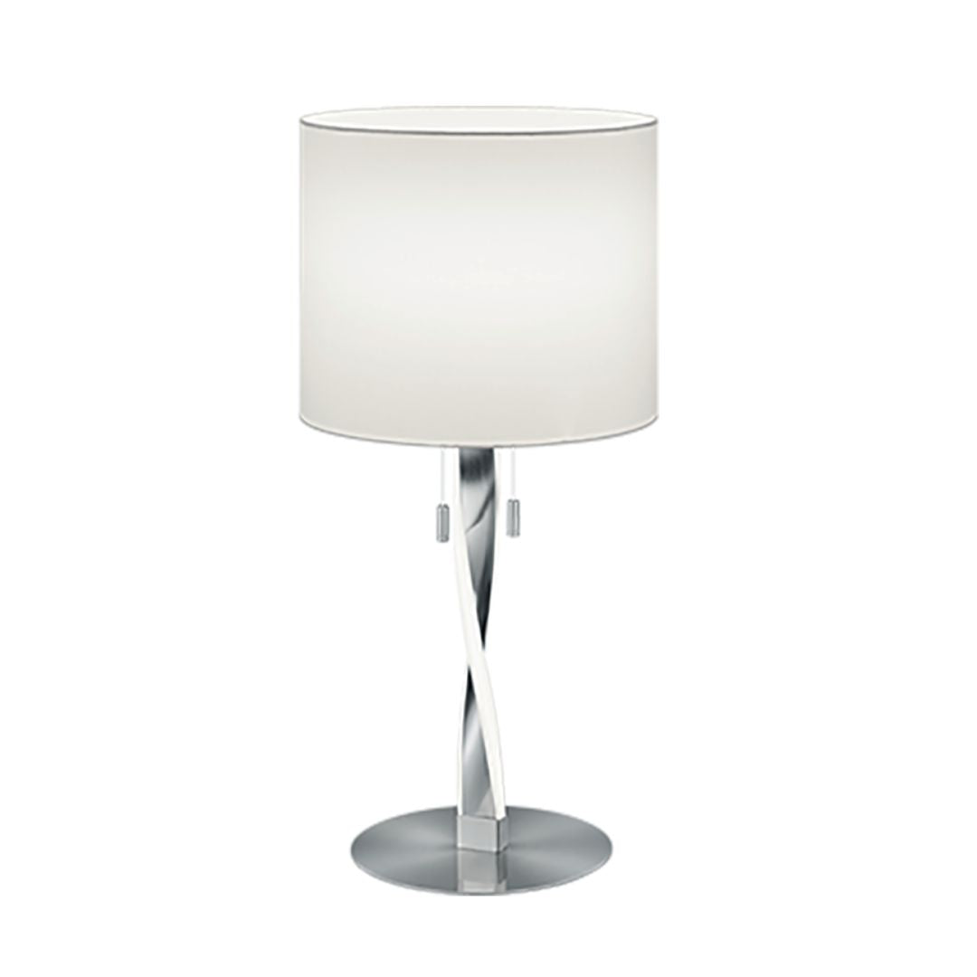 Lampada da tavolo led con paralume - 1xE27 - NANDOR Lume