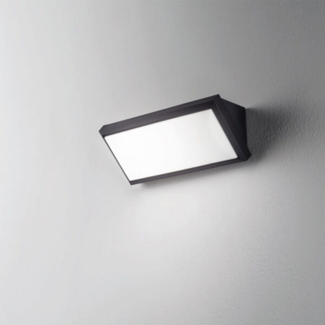 Applique da esterno led 12w 3000°k o 4000°k bianco o antracite cod. 306-307