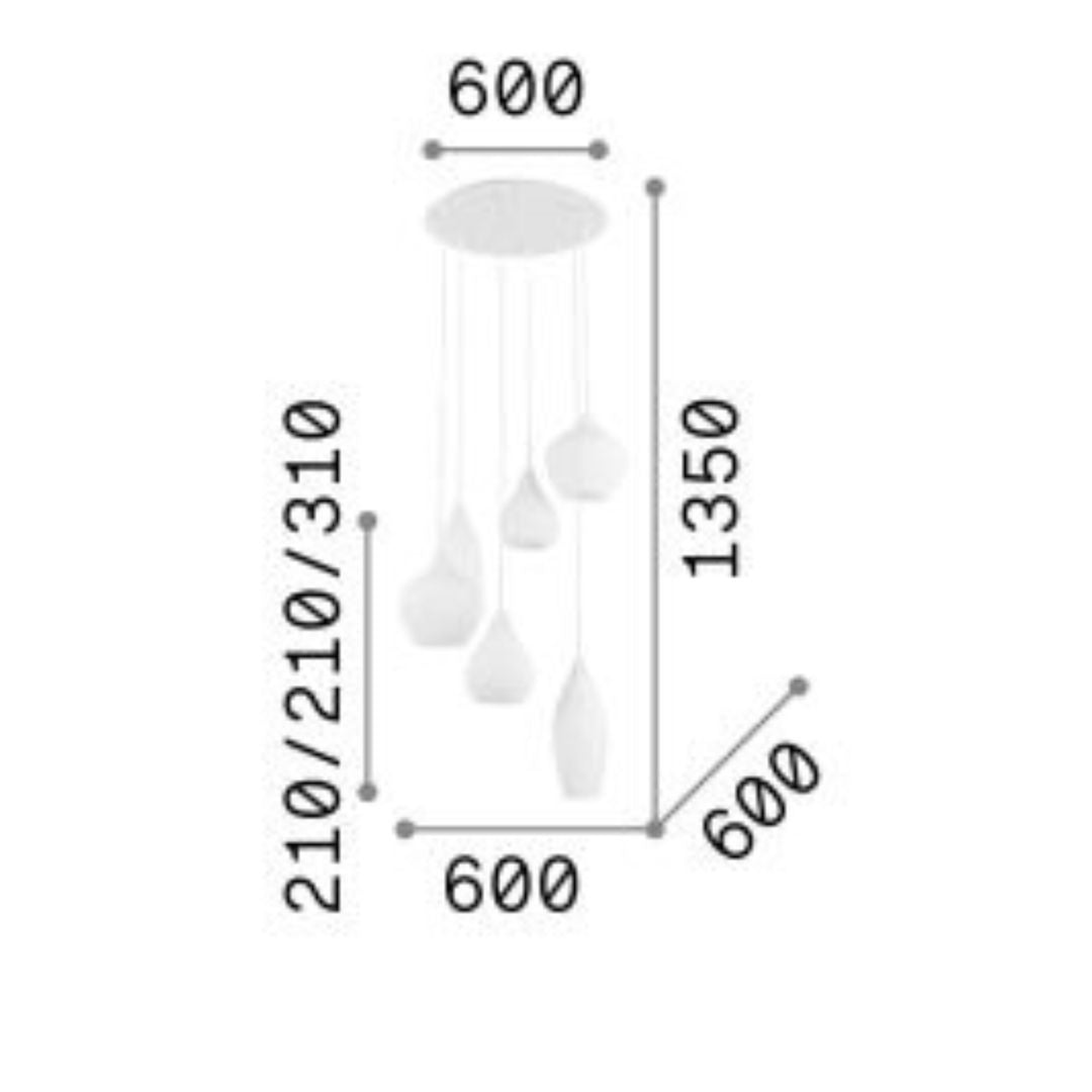 Sospensione in vetro SOFT