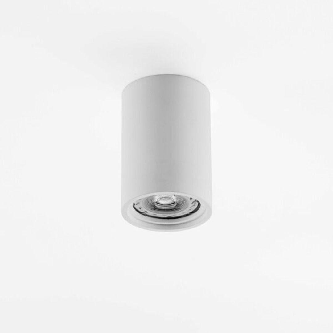 Plafoniera in gesso cilindrica da soffitto 1xGU10 art 826