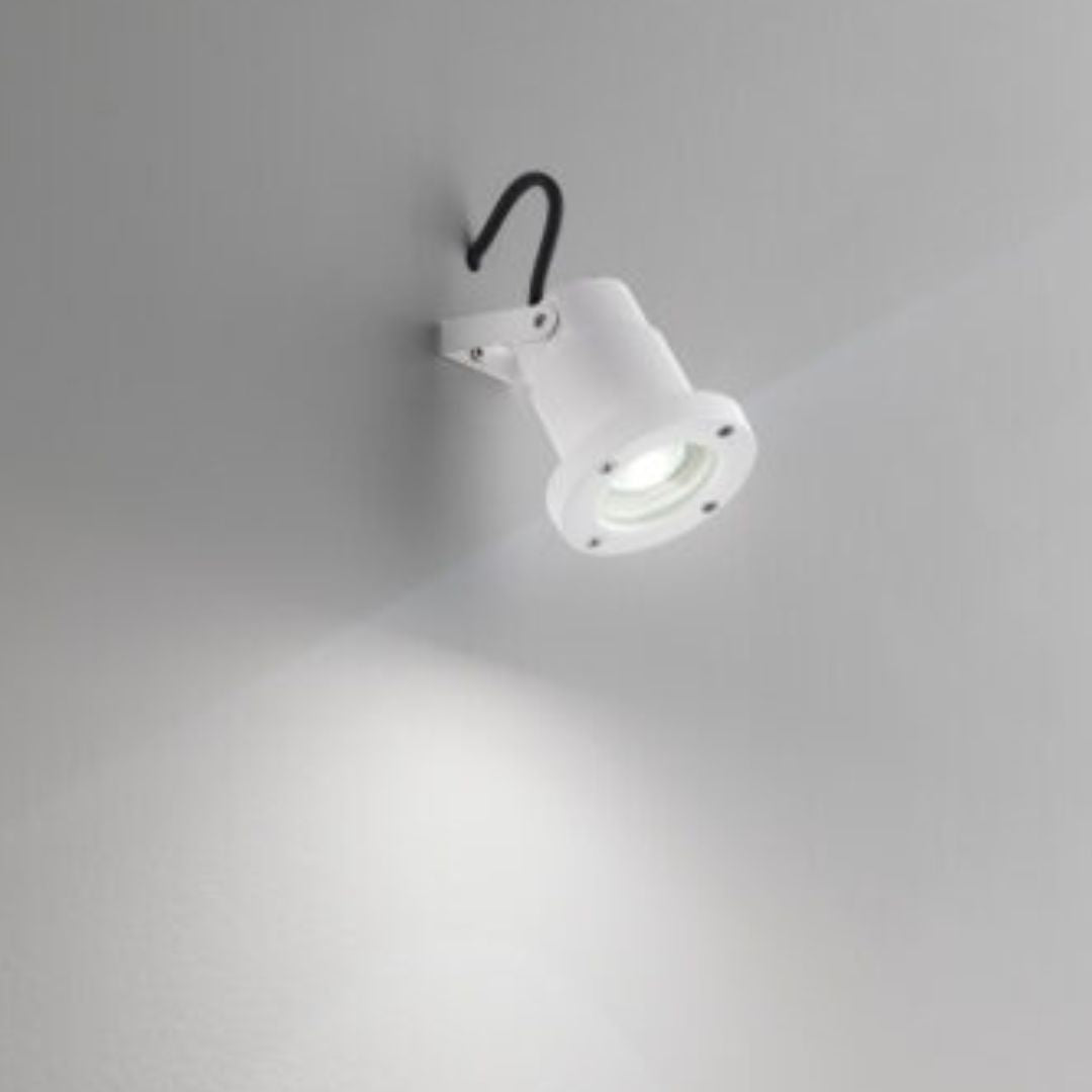Spot da esterno IP65 bianco o antracite 1xGU10 cod. 312-313