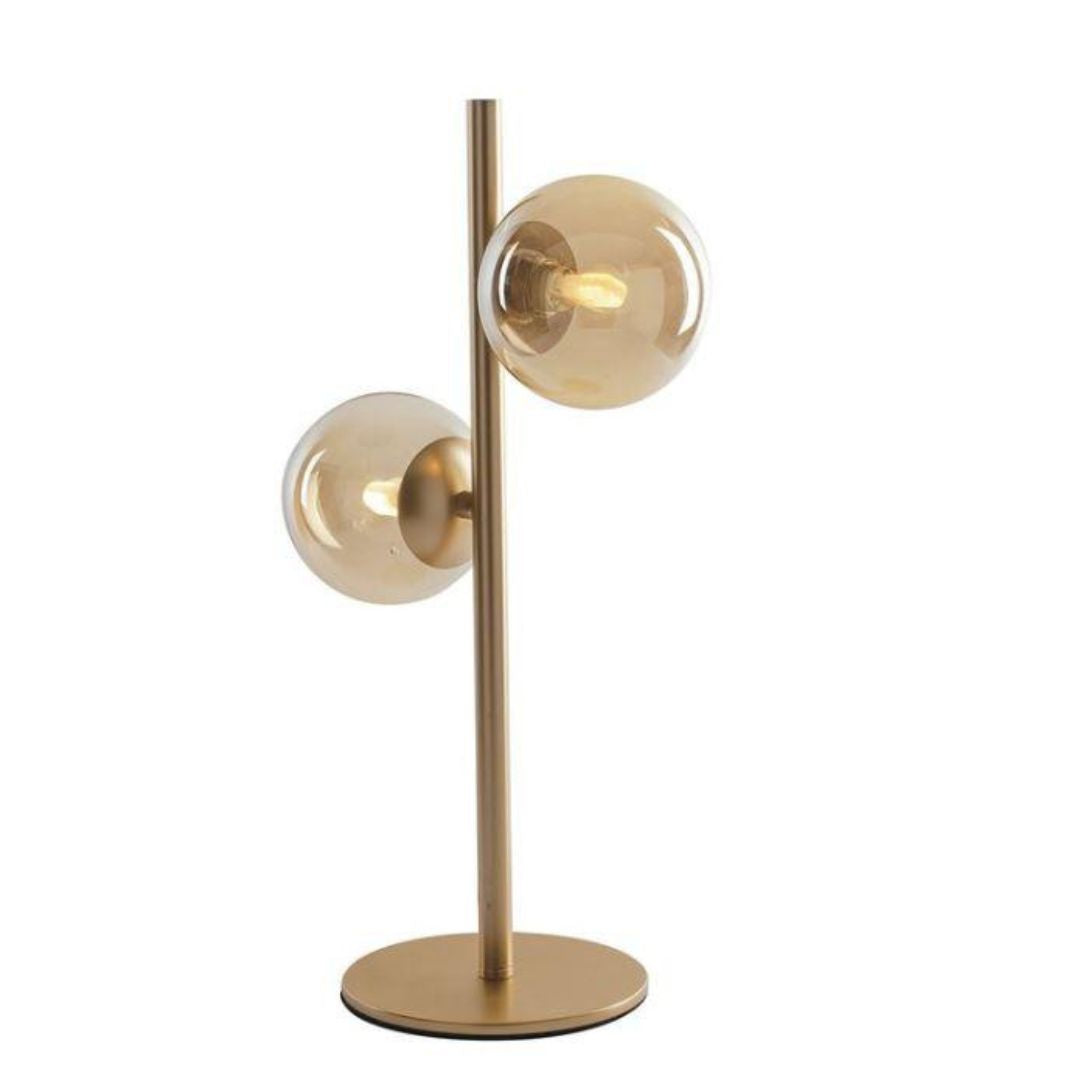 Lumetto in metallo con sfere in vetro art HONEY-L2