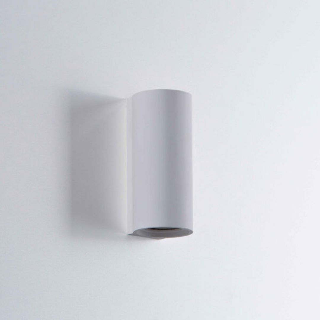 Applique in gesso moderna biemissione 2xGU10 art 830 e 831