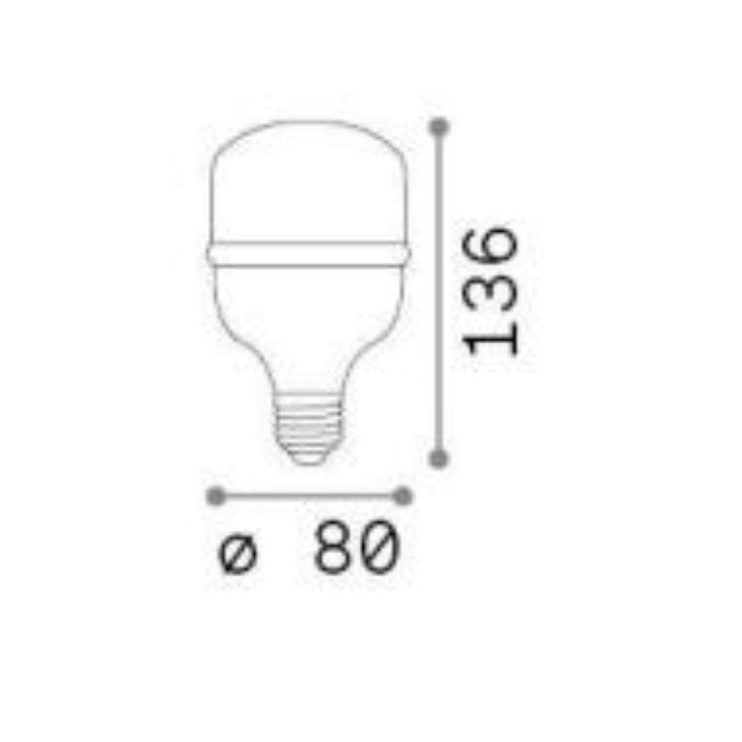 LAMPADINA E27 LED 20 W