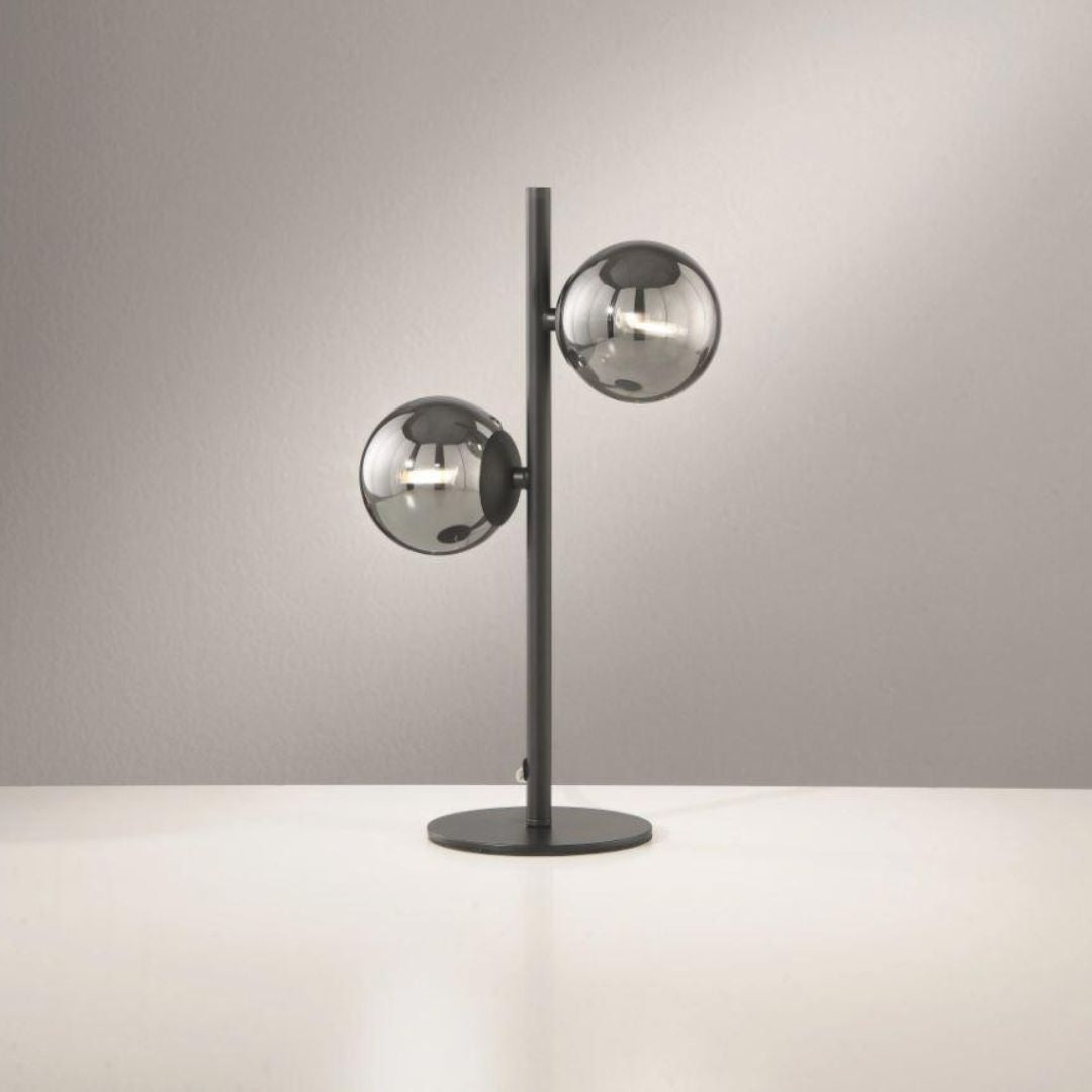 Lumetto in metallo con sfere in vetro art HONEY-L2