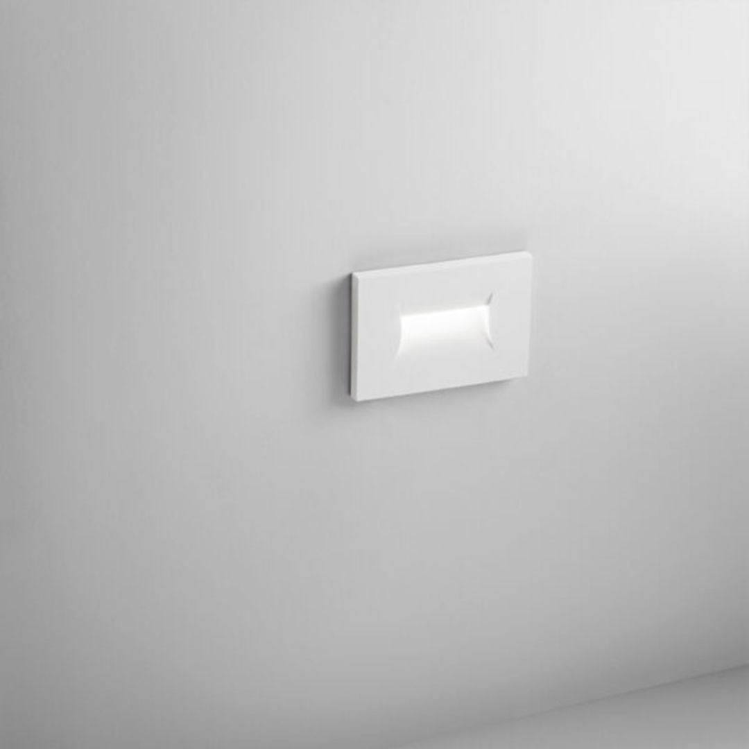 Segnapasso da esterno incasso 503 in alluminio bianco o antracite led 3w 3°k o 4°k cod. 551-553