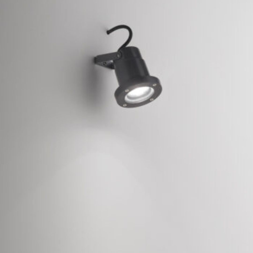 Spot da esterno IP65 bianco o antracite 1xGU10 cod. 312-313