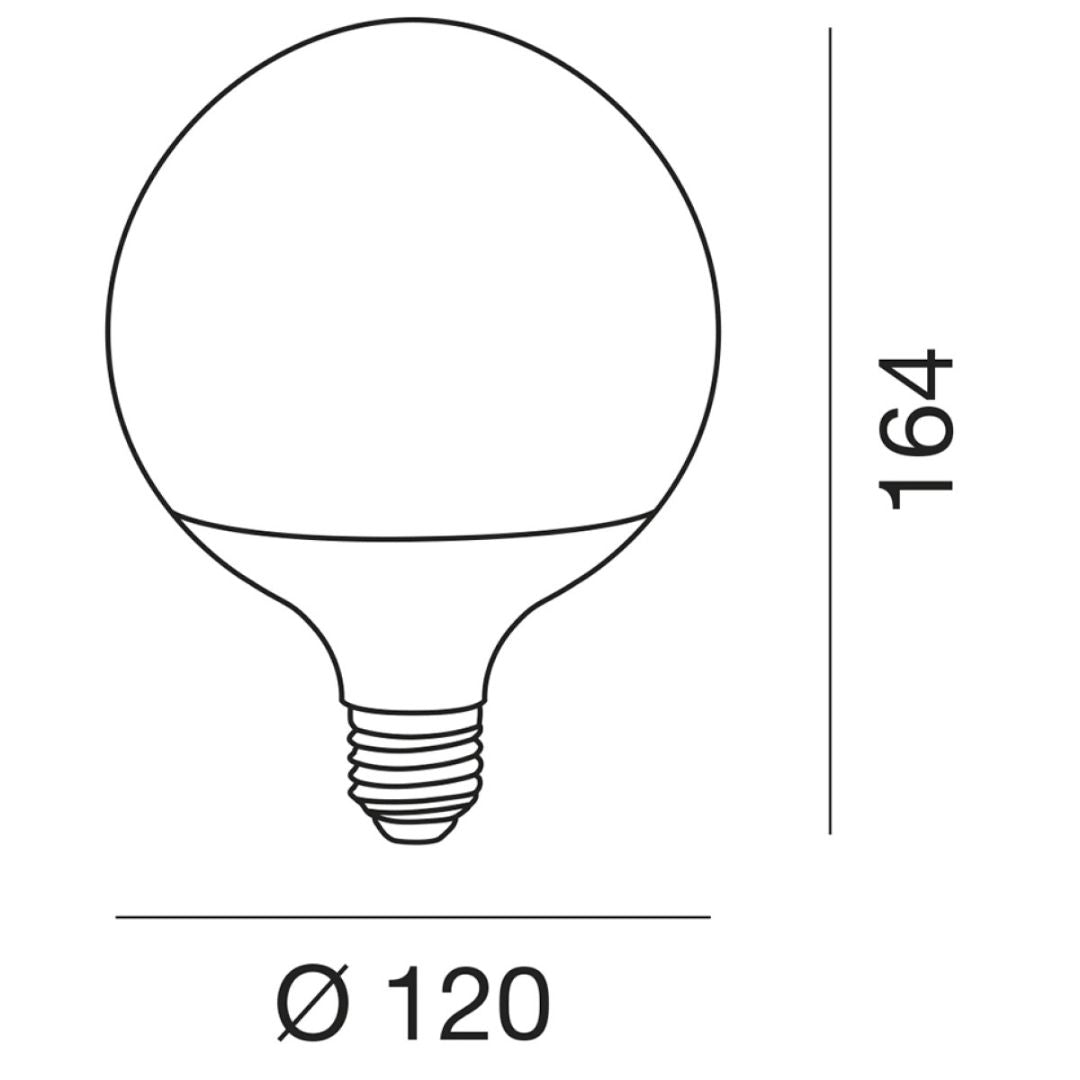 LAMPADINA E27 LED 20 W GLA246C-N