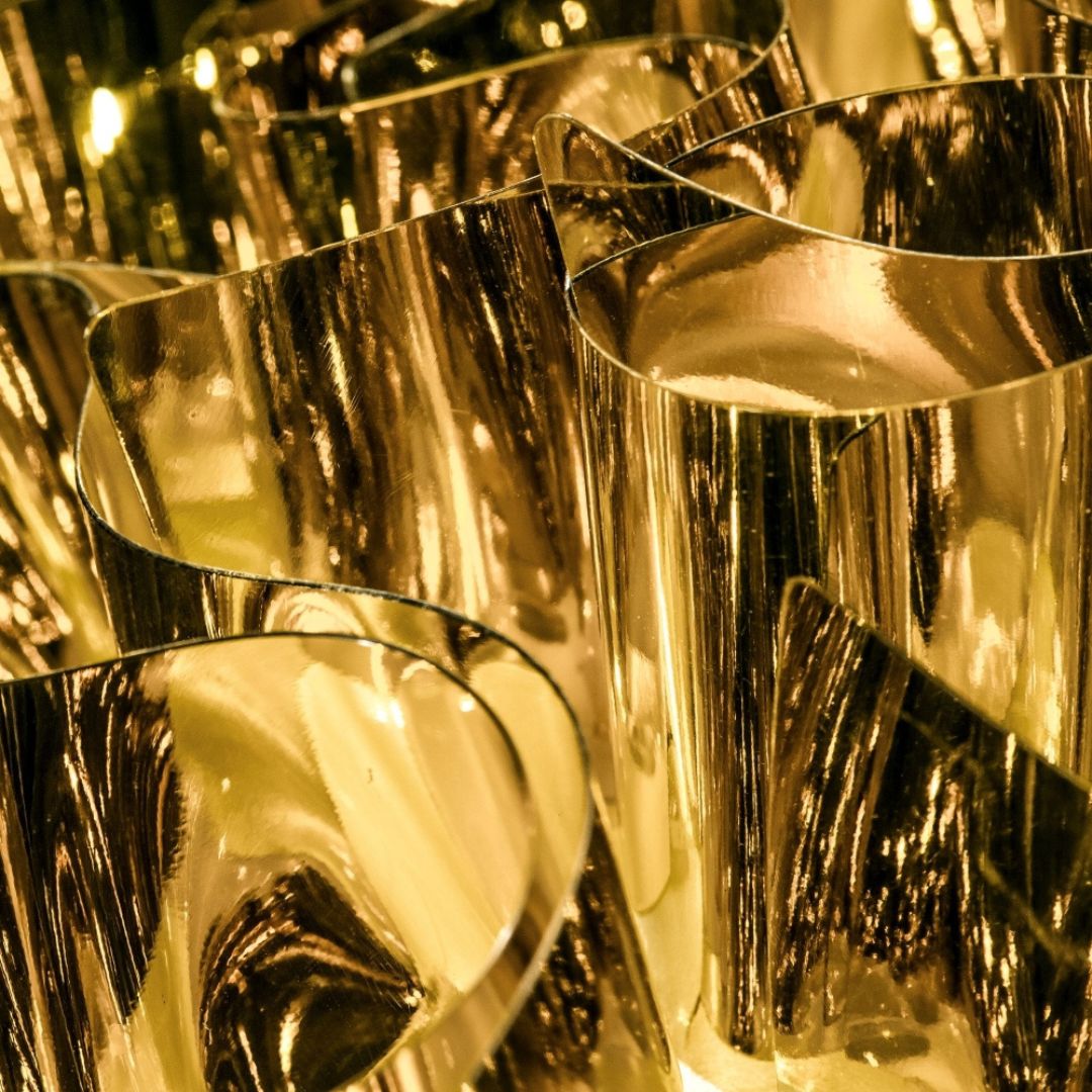 VELI LARGE SOSP. GOLD/SILVER/COPPER