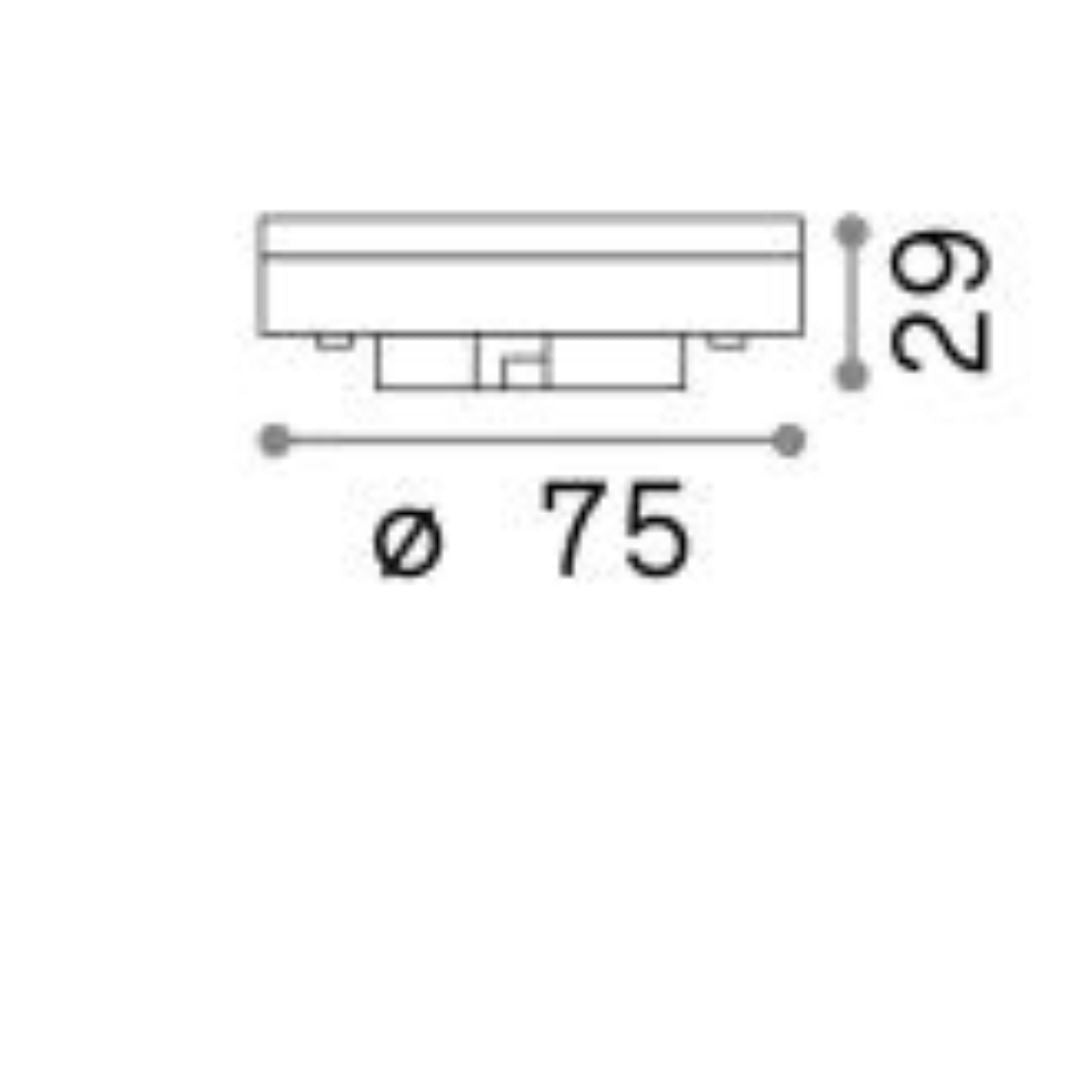 LAMPADINA GX53 LED 9W DIMMER TRIAC