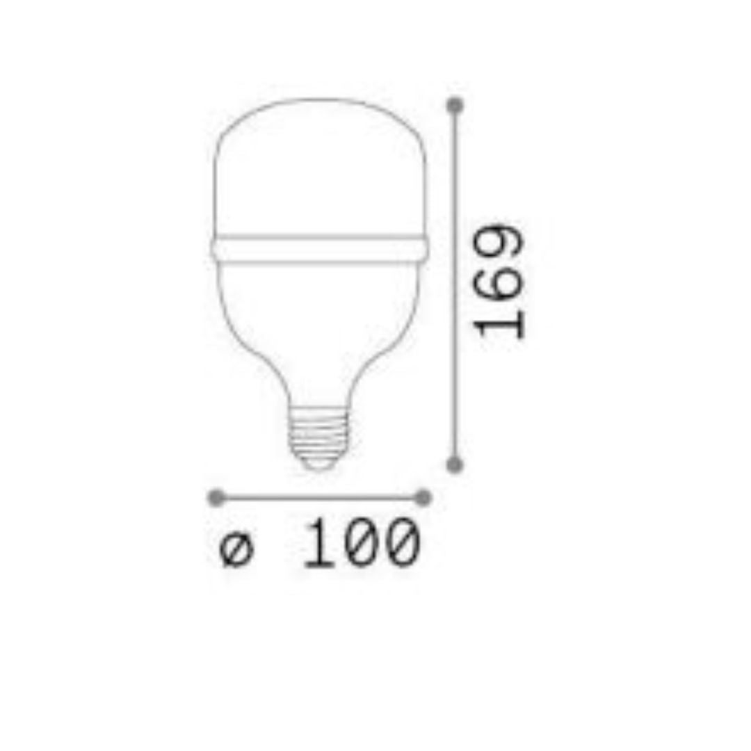 LAMPADINA E27 LED 30W 4000°k