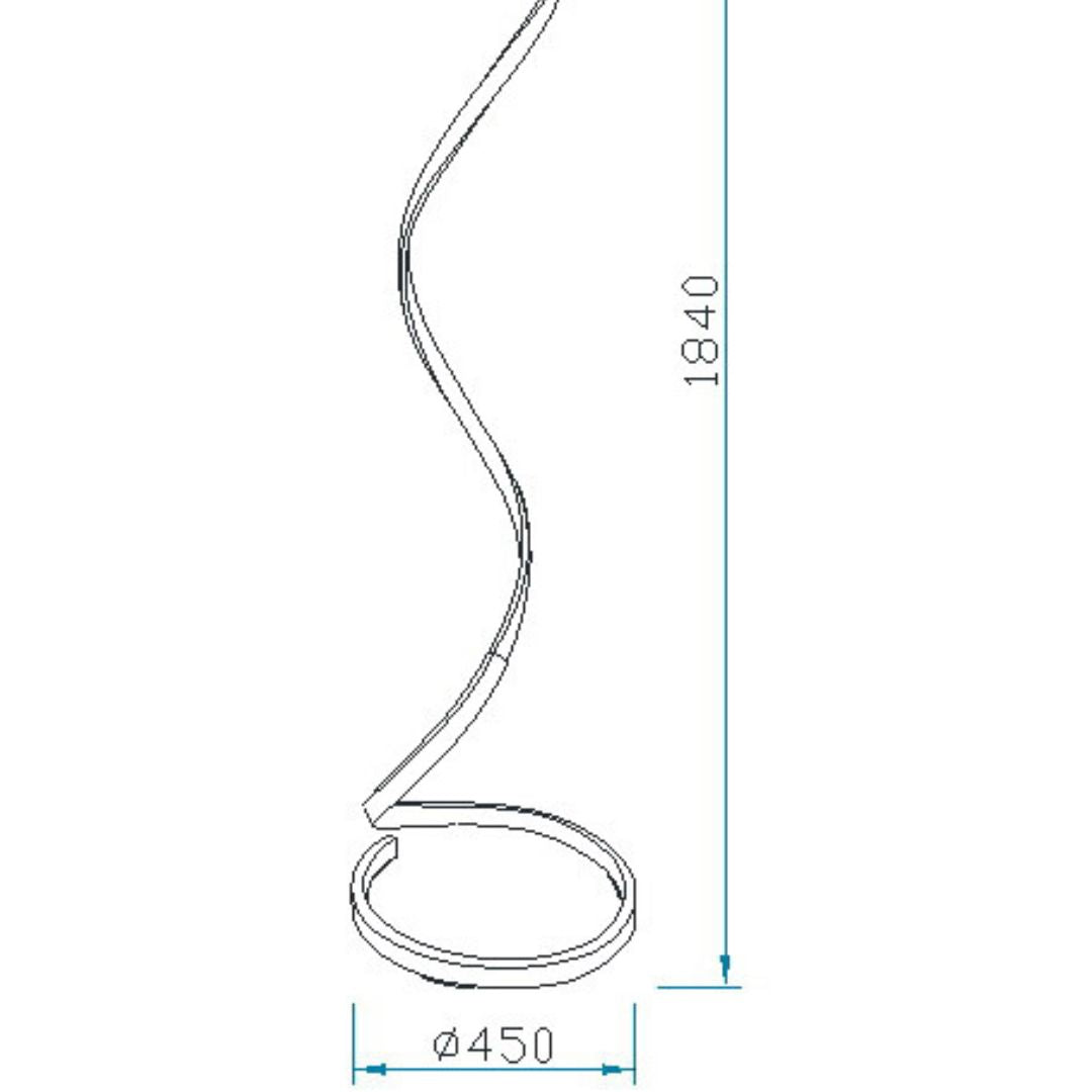 Piantana NUR h 1,84 cm