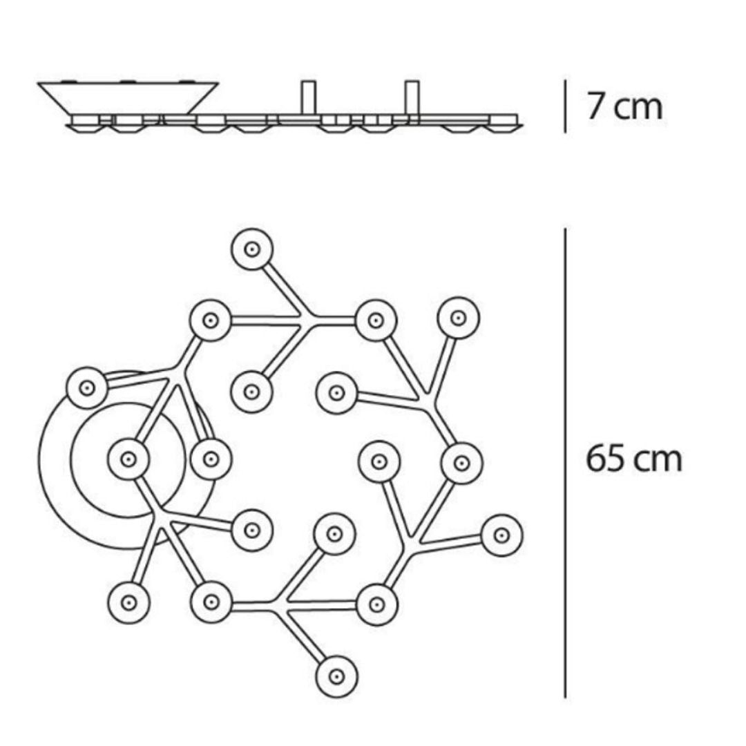 LED NET CIRCLE CEILING