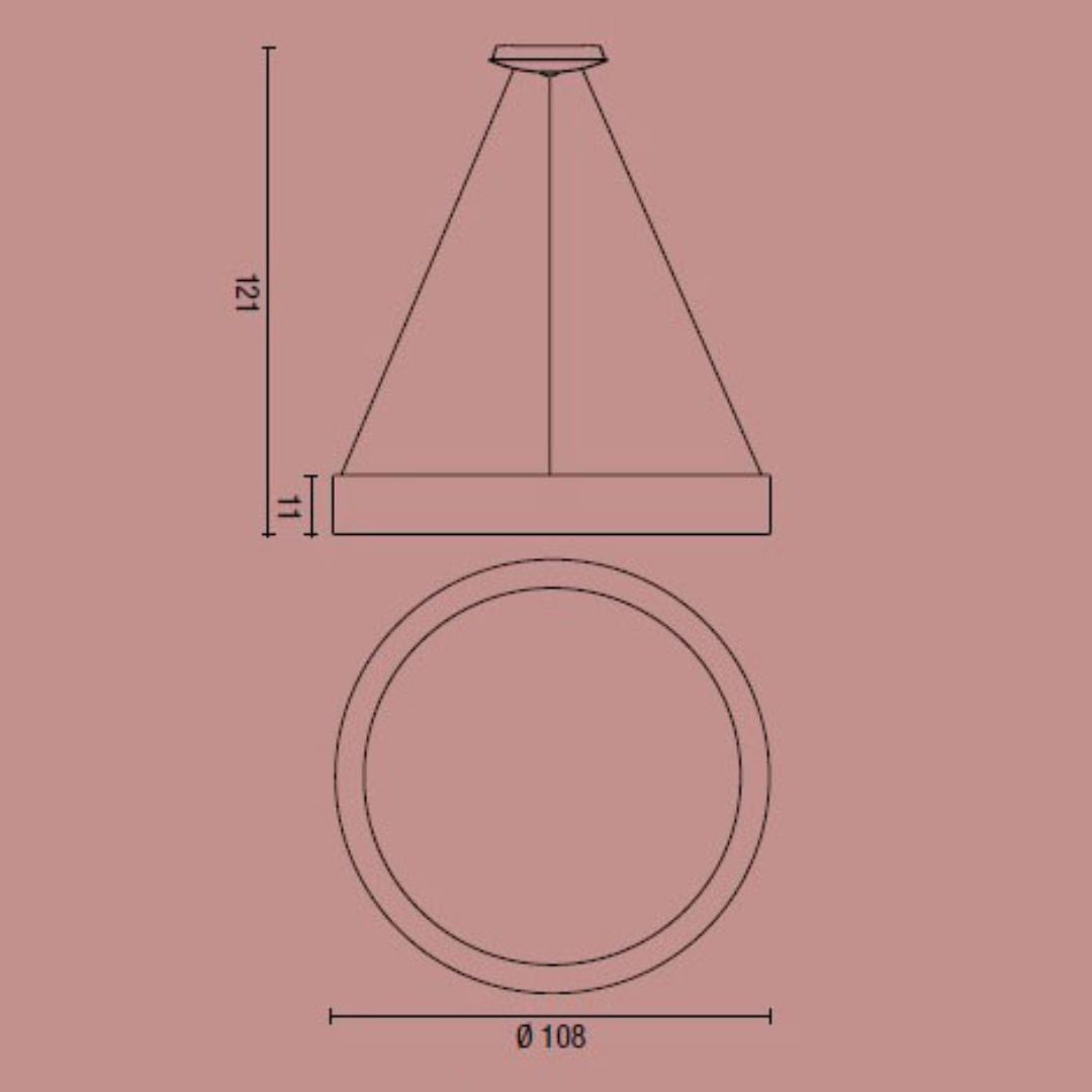 BAND sospensione Ø 108 cm
