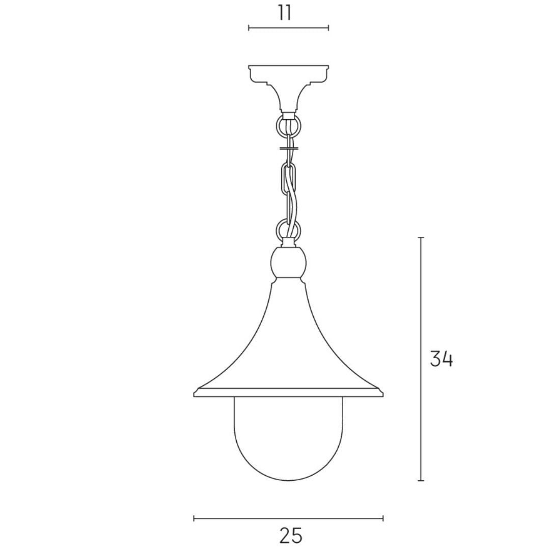 LAMPARA SOSP. 350/06 - 350/11
