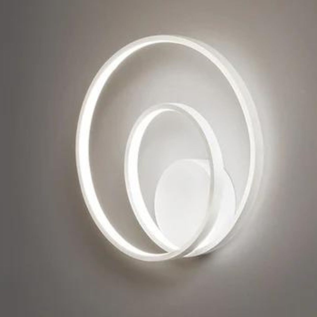 Applique moderna in metallo led 28w CCT art RITMO 6619