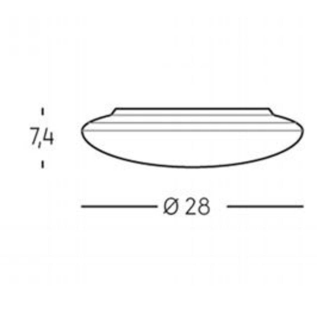 ORCHID plafoniera 25w