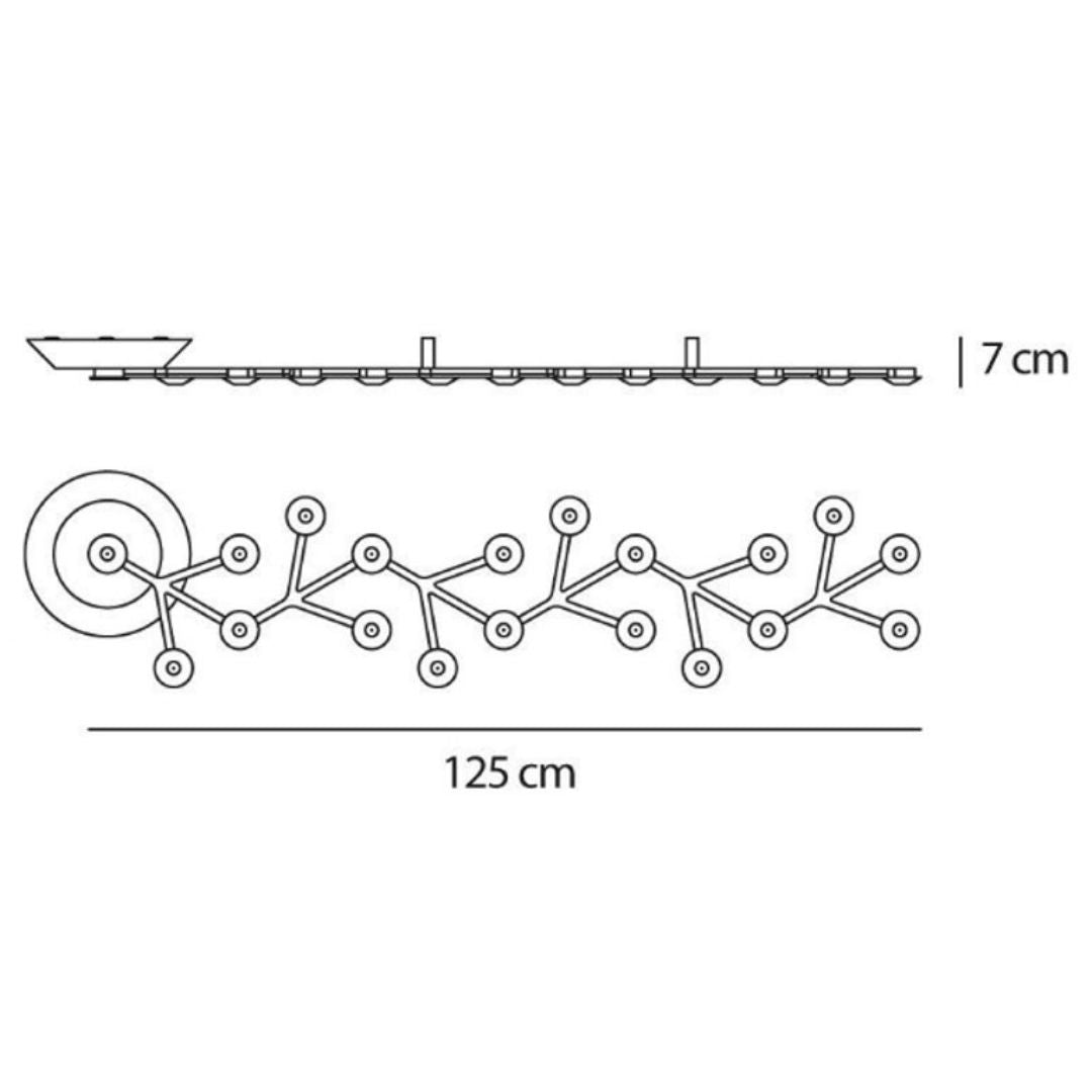 LED NET LINE 125 CEILING