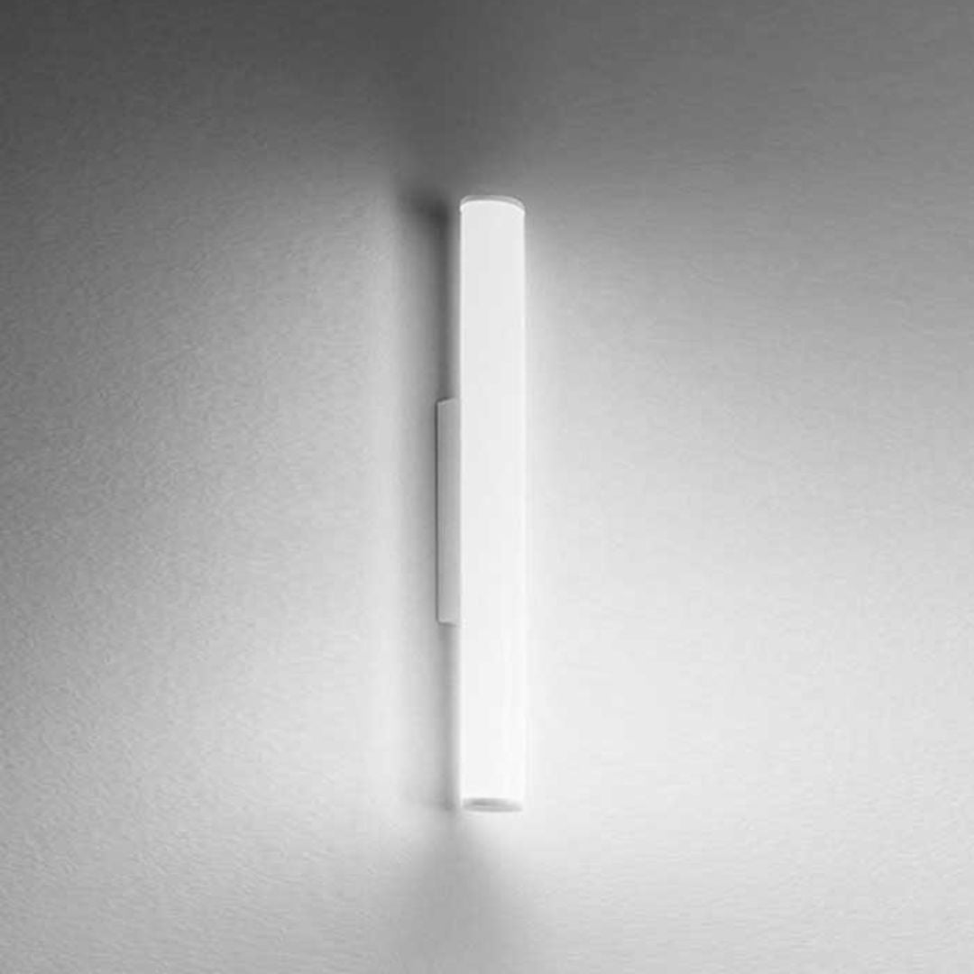 Applique da bagno led lineare bianco o cromo IP44 art POLAR
