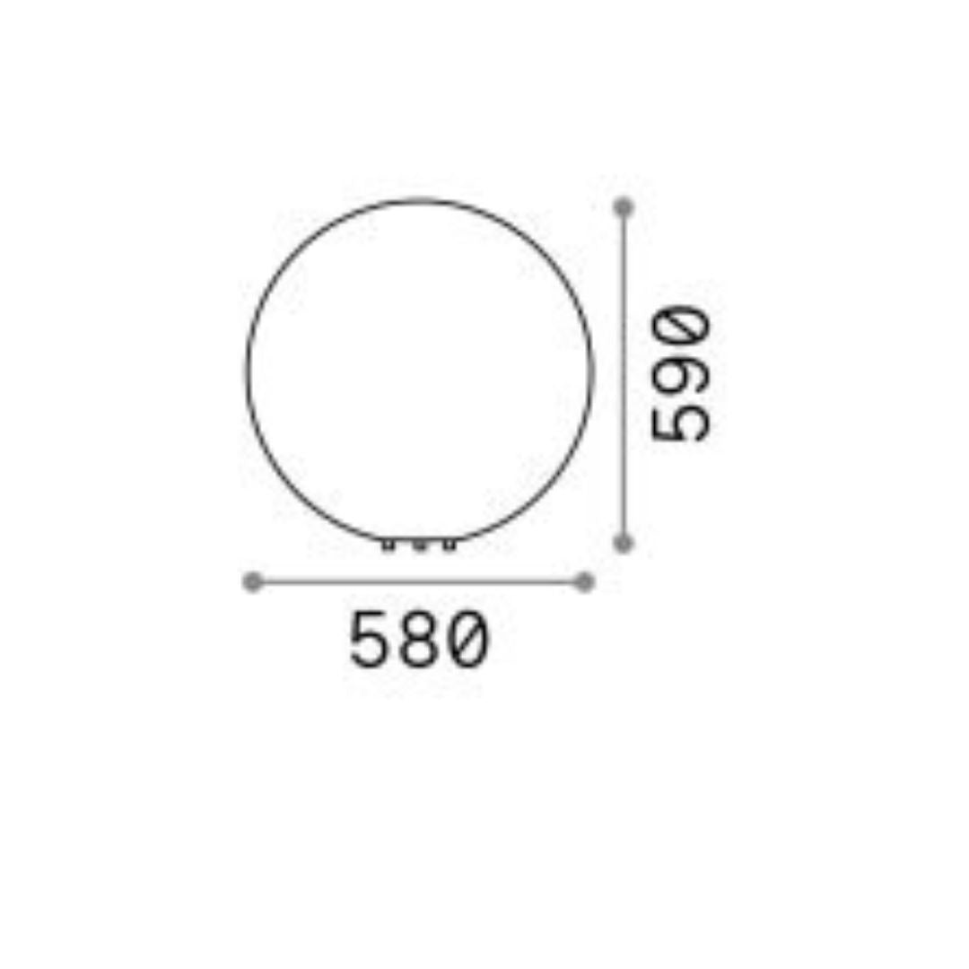 Lampada da giardino art DORIS effetto granito