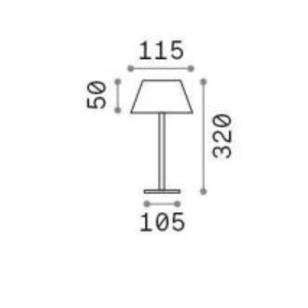 Lampada ricaricabile led art PURE