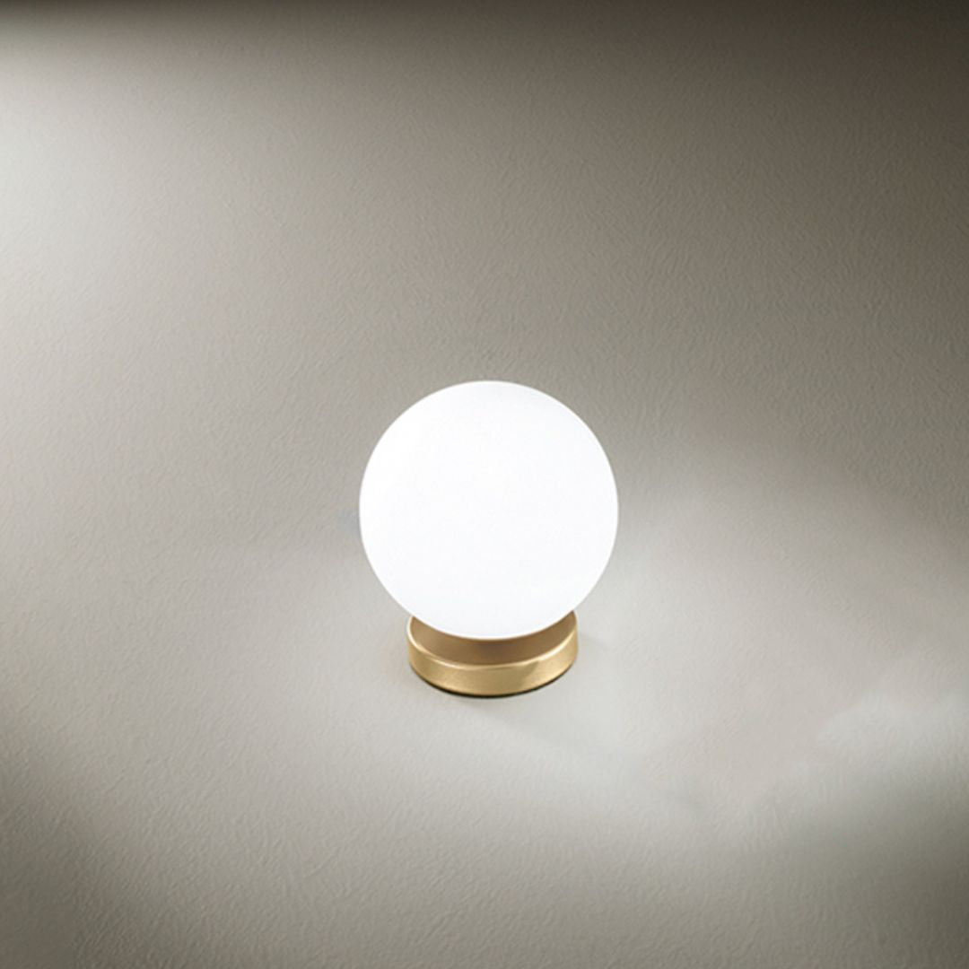 Lume da comodino con sfera in vetro Ø15 1xE14 art MAGA 8068