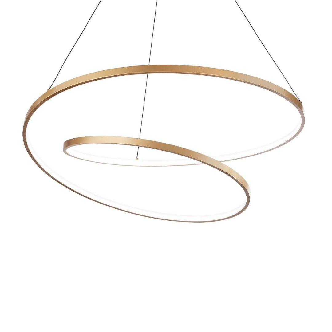 Sospensione anello led art OZ Ø 80 cm