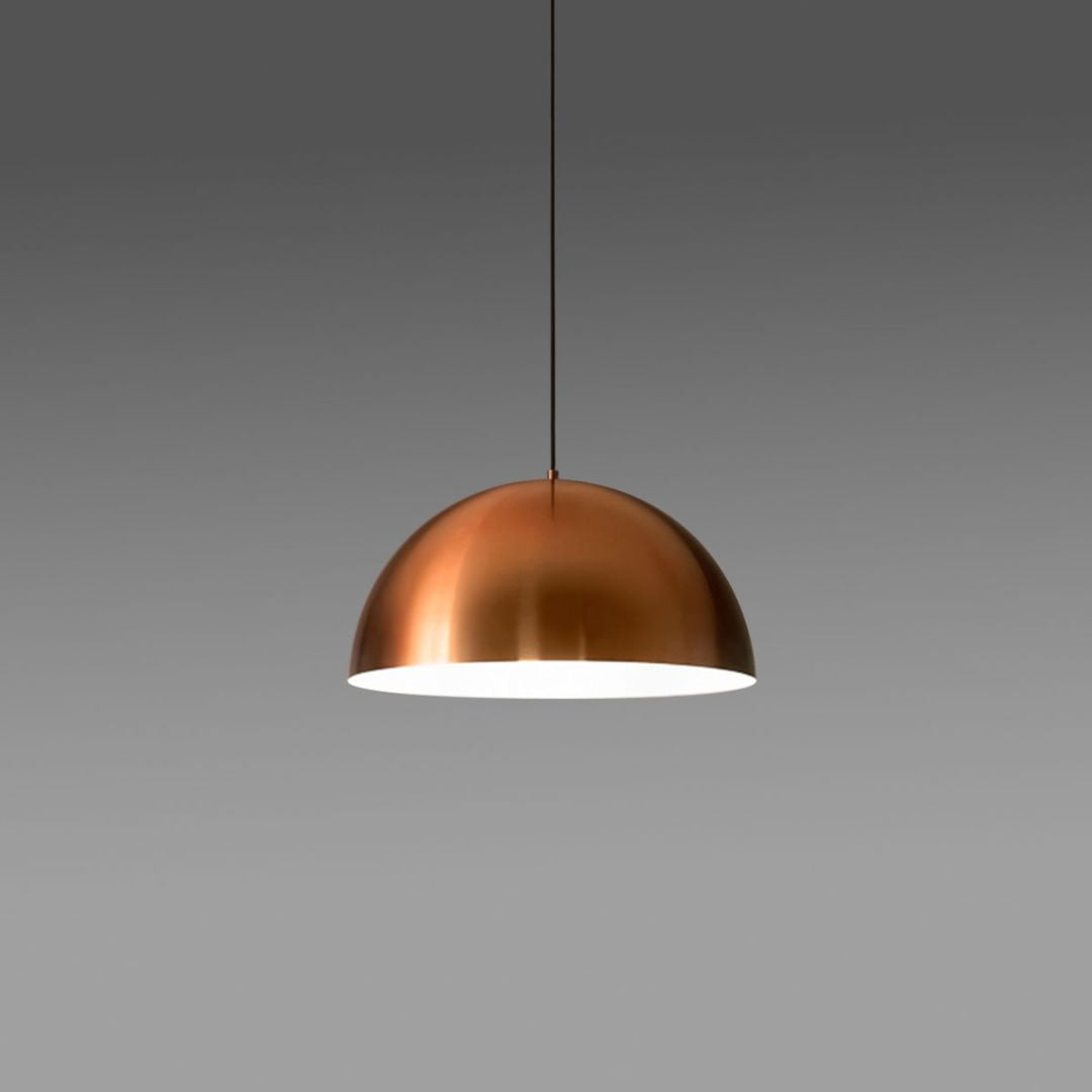 Sospensione cupola in metallo 50cm 1xE27 art BONELLA