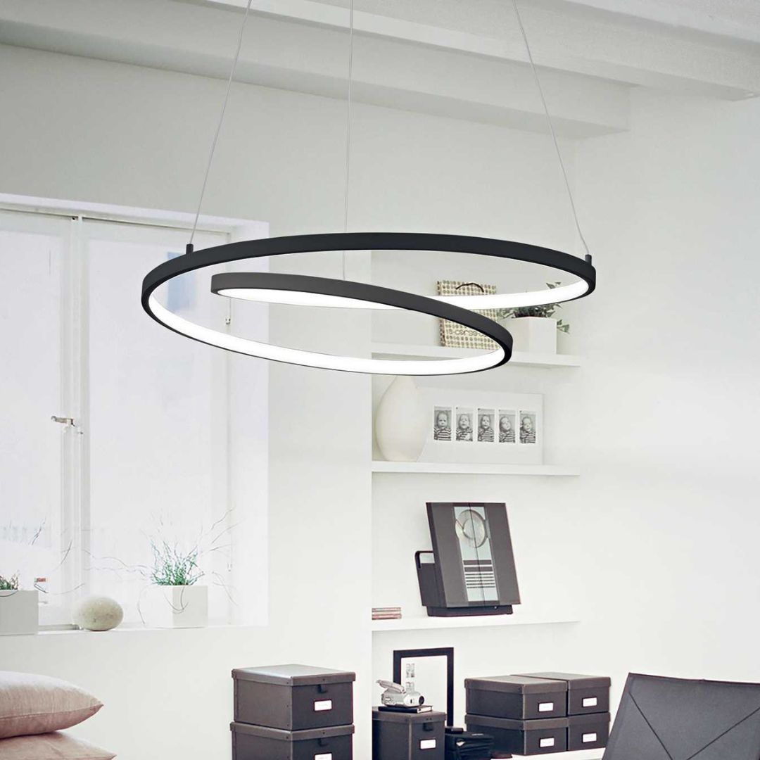 Sospensione anello led art. OZ Ø 60 cm