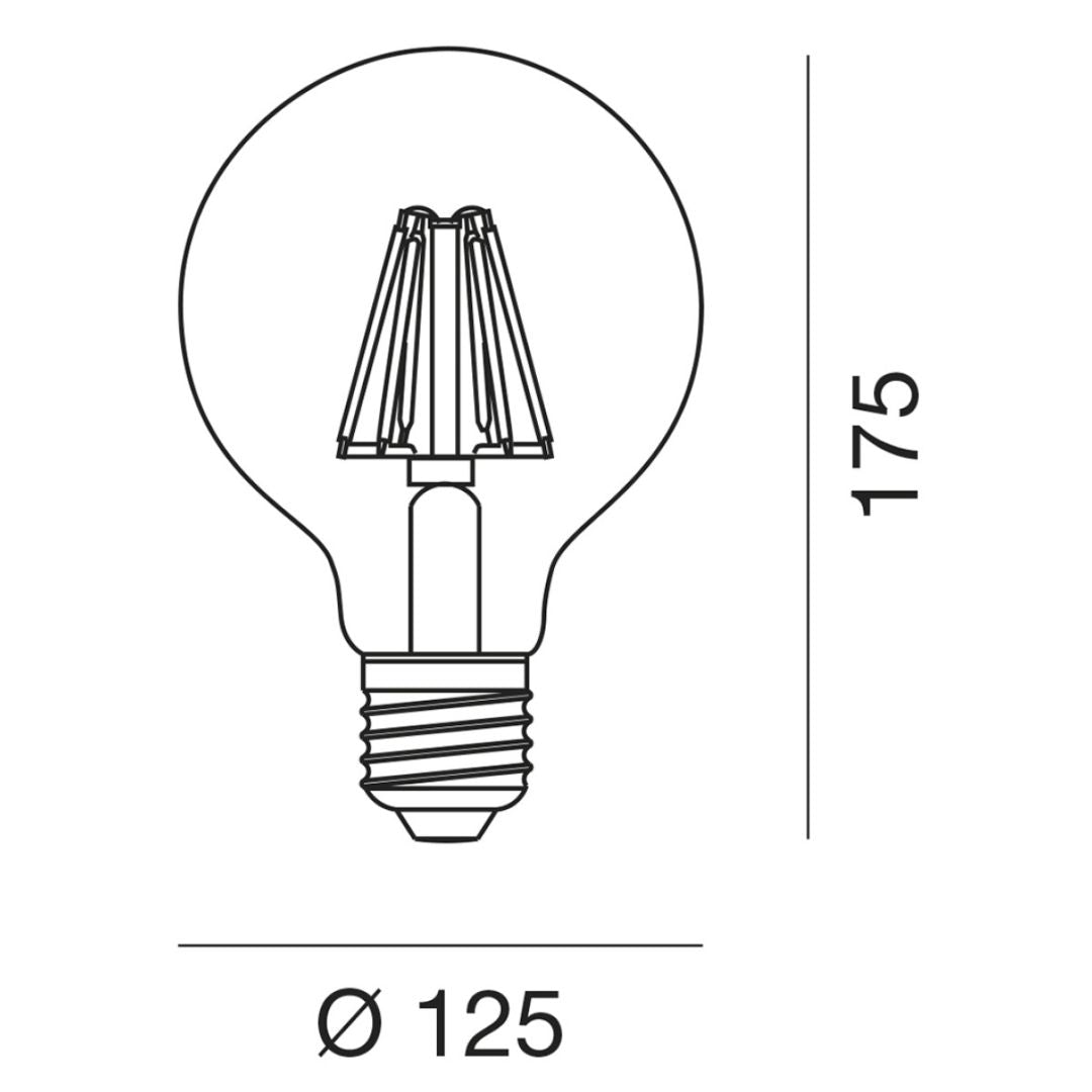 LAMPADINA E27 LED 12 W GLA302O