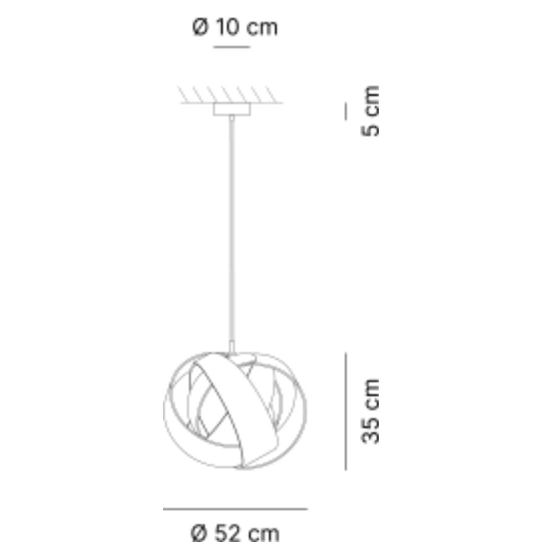 NUVOLA Sosp. Ø 54 cm