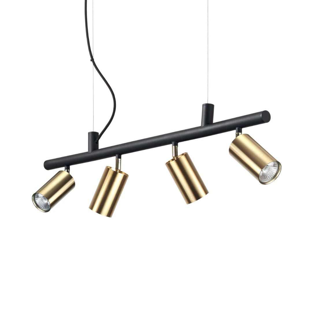 Sospensione lineare spot da 6 luci e da 4 luci orientabile art. Dynamite