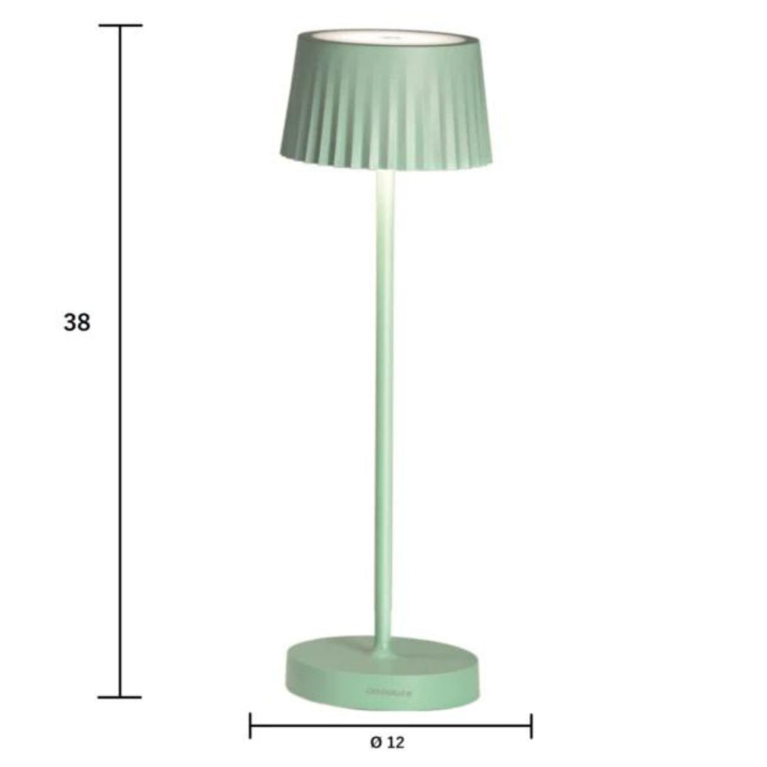 Lampada ricaricabile led vari colori art MACAO