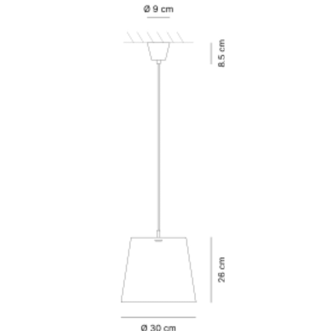 BUFFYLIGHT Sosp. Ø30 cm
