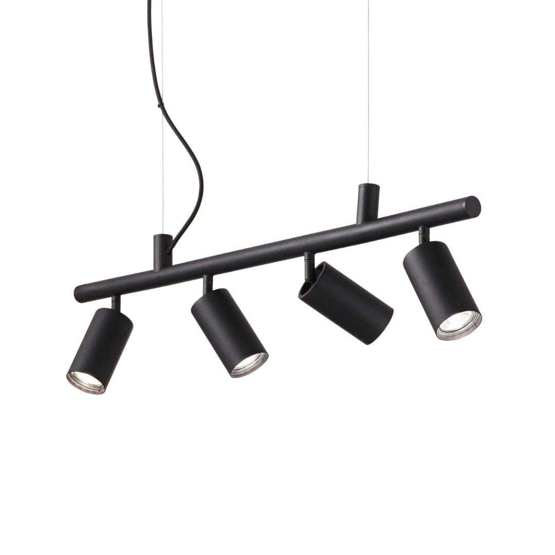 Sospensione lineare spot da 6 luci e da 4 luci orientabile art. Dynamite