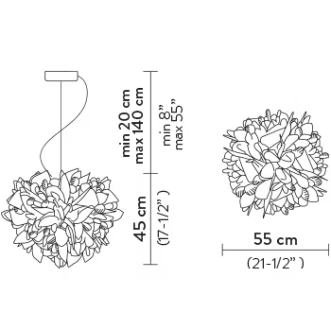 VELI LARGE SOSP. FOLIAGE