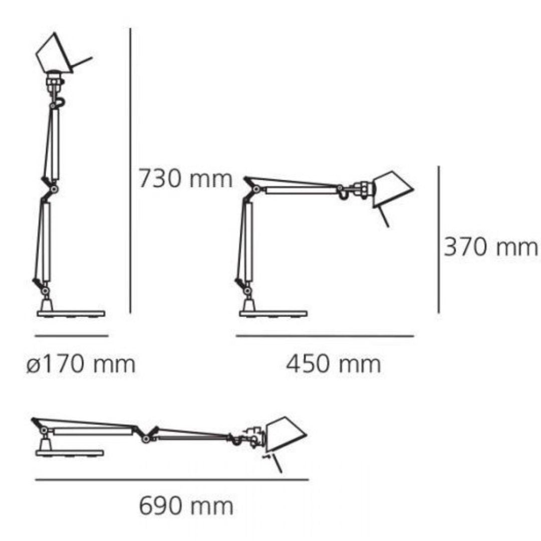 TOLOMEO MICRO E14 con base