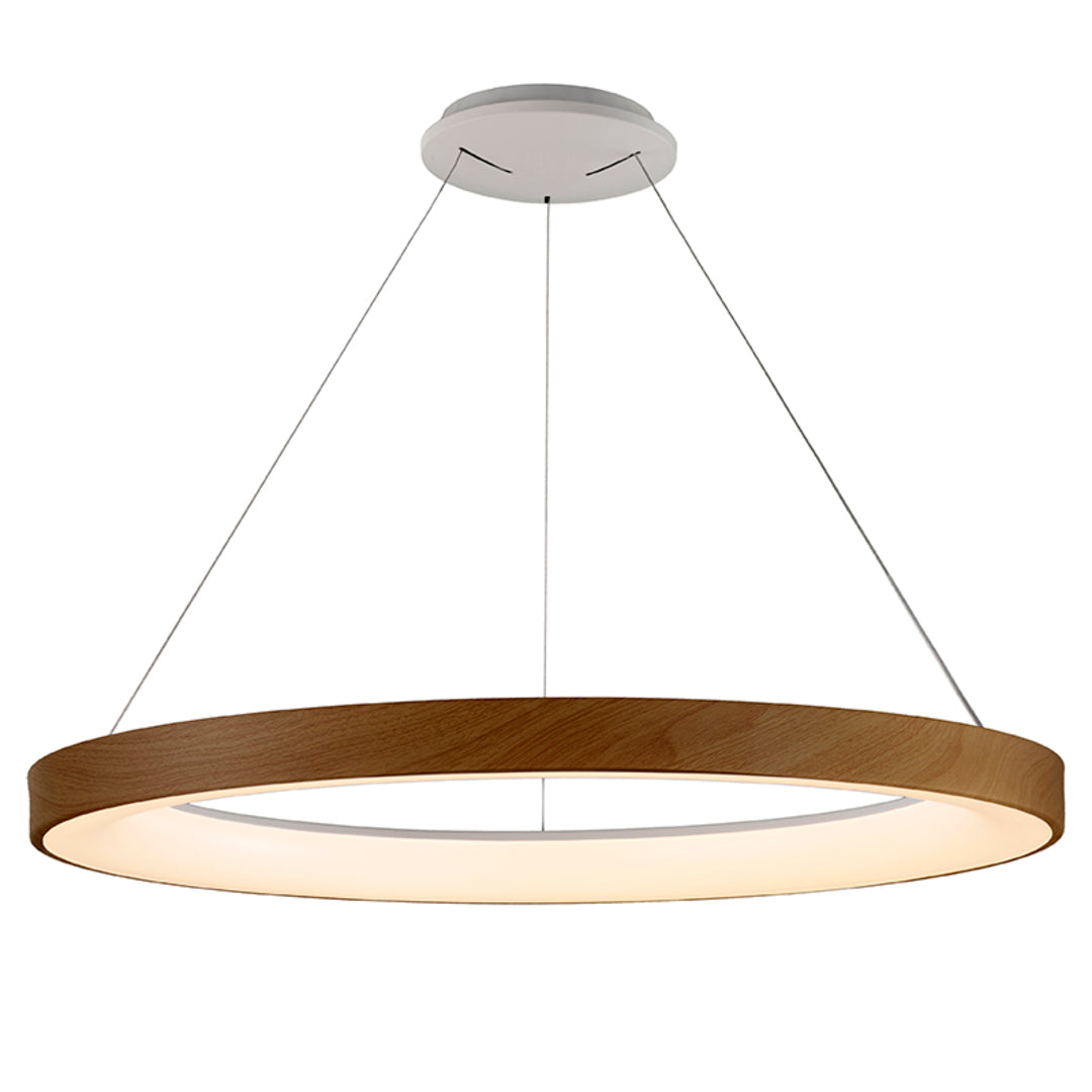 Sospensione anello led CCT dimmerabile Ø90cm vari colori - NISEKO II