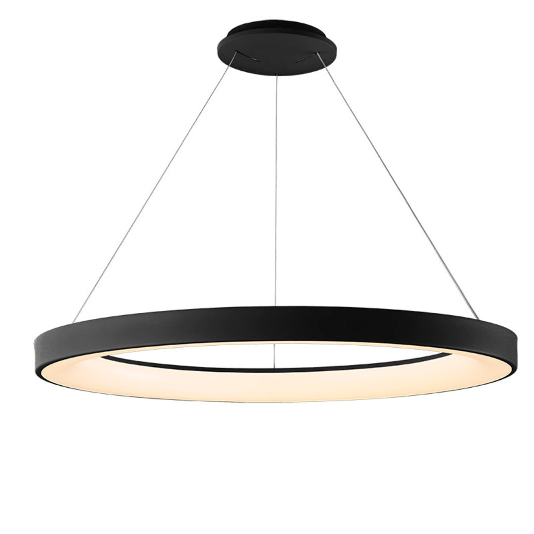Sospensione anello led CCT dimmerabile Ø90cm vari colori - NISEKO II