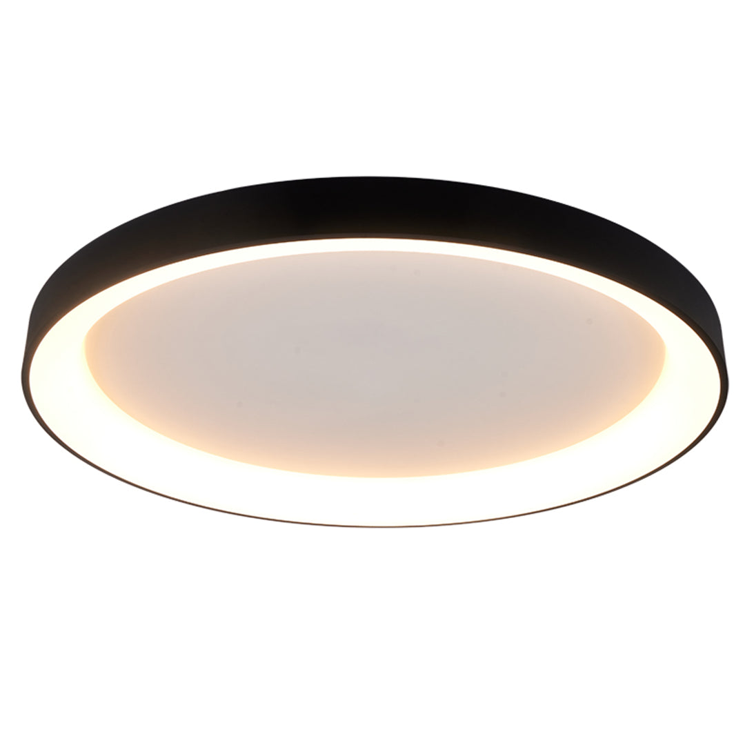 Plafoniera anello led CCT dimmerabile Ø90cm vari colori - NISEKO II