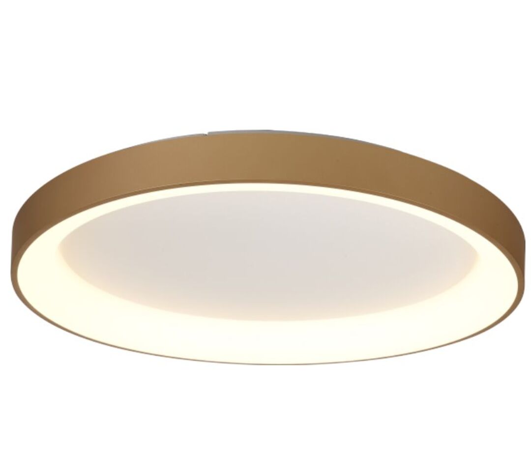 Plafoniera anello led CCT dimmerabile Ø90cm vari colori - NISEKO II