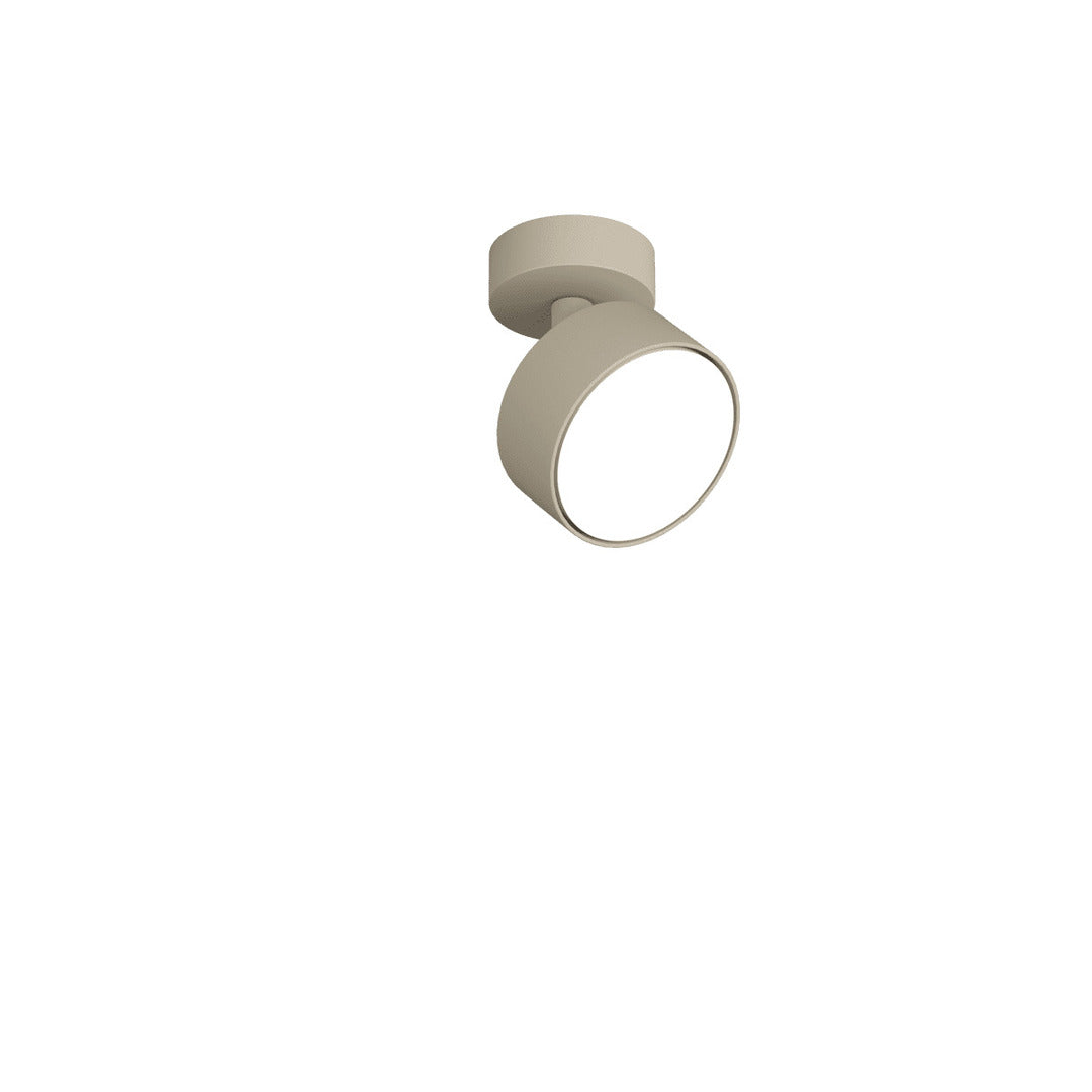 Lampada parete soffitto spot 1 luce GX53 in 3 colori art EDRA 1210/1