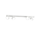 Lampada parete o soffitto EDRA 4 luci GX53 in 3 colori art 1210/4