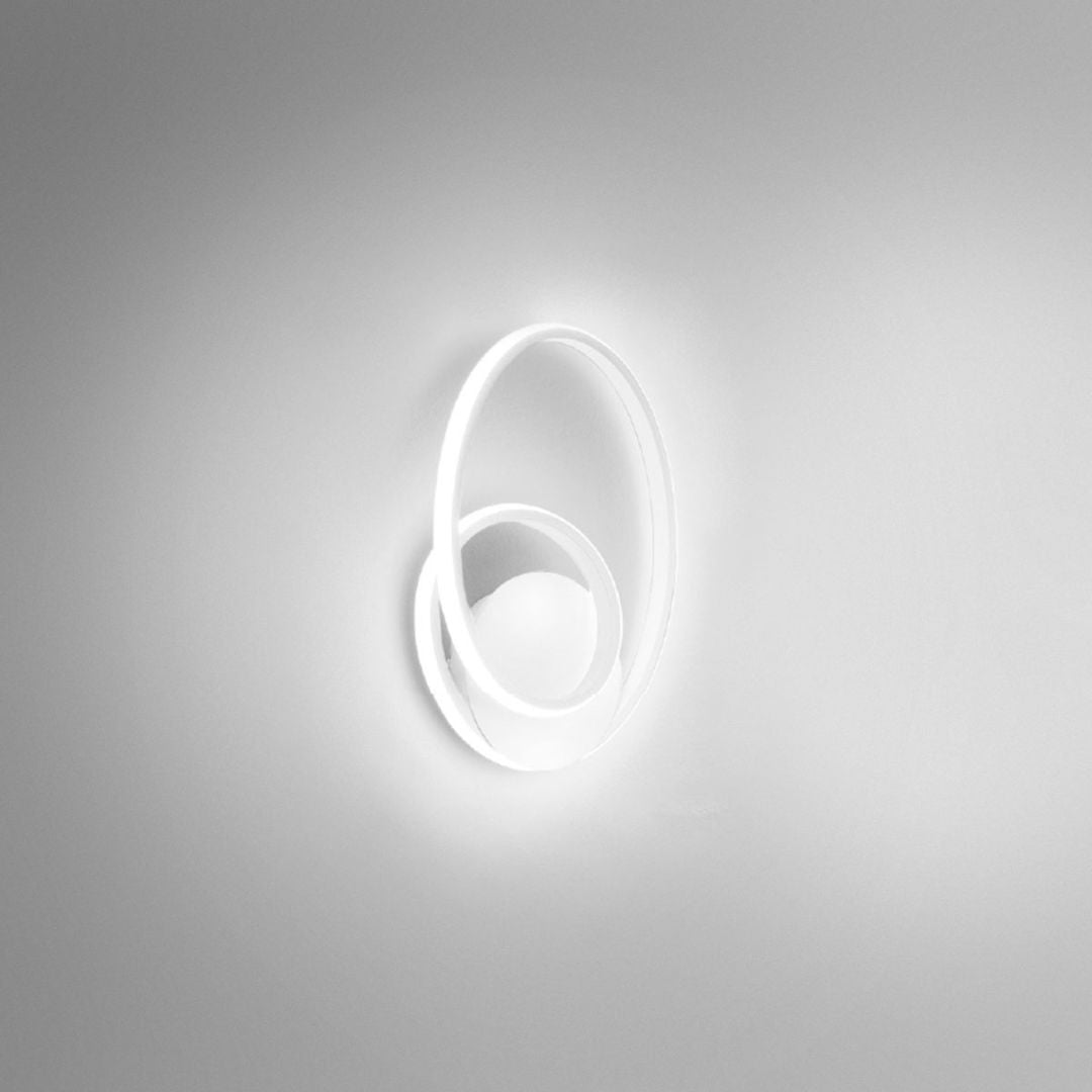 Applique led ad anello intrecciato in 3 colori art DIVA/A