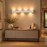 Applique moderna lineare da parete biemissione 7 luci GX53 art 1190/A7 Toplight
